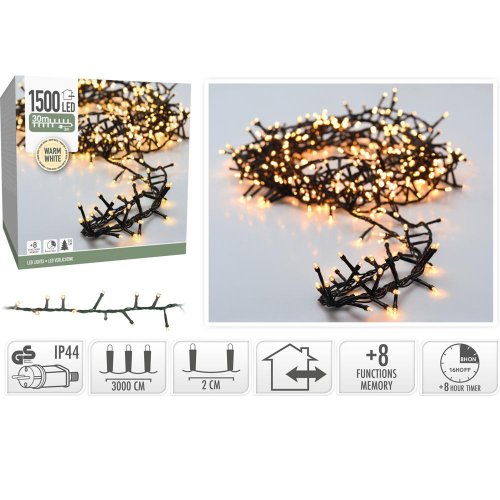 Led1500 svetielka micro 30m /elek./ww/ out,ind/timer/8fun//ax8560160
