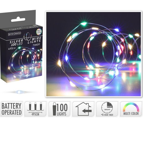 Led100 na drôtiku/bater./multi/ind/timer//ax9732130