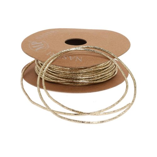 Šnúrka stuha vian zlatá 0,2cm/10m 4433