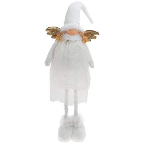 Anjel textil 135cm biely