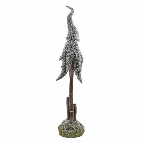 Strom na pni, zel/bie, drevo 120*30cm