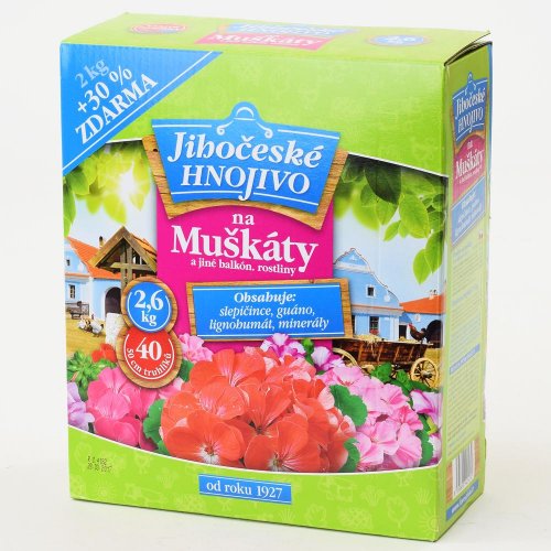 Pevnácenajuhočes.hn. na muškáty 2,6kg 6/k