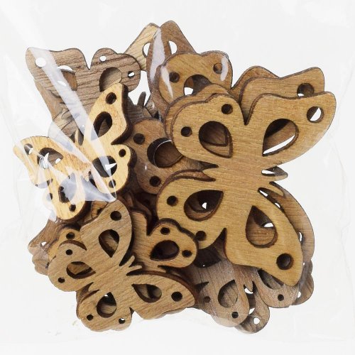 Motýľ drevo 5x3,9x0,3 s/18