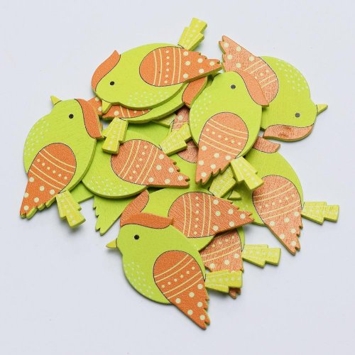 Sc vtáča lep. s/12 drevo super cena - Veľkonočné ozdoby