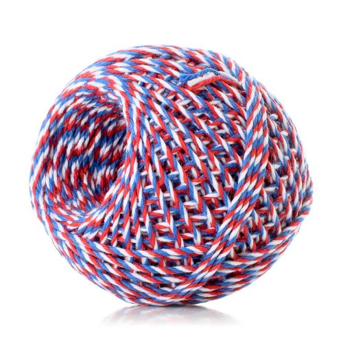 Špagát bavlna 40g, 1,25mm 74x9 tex/63m trikolora - Umelé kvety