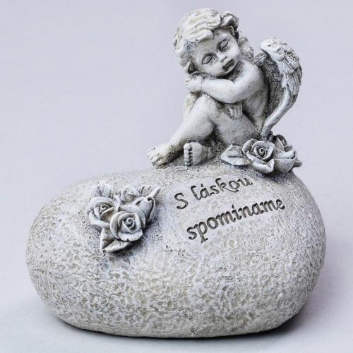 Anjel na srdci 11x9,5x11cm polyres=211732