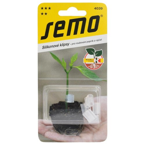 Klipsy pre vrúbľovanie silik. 5ks(papriky, rajčiaky)