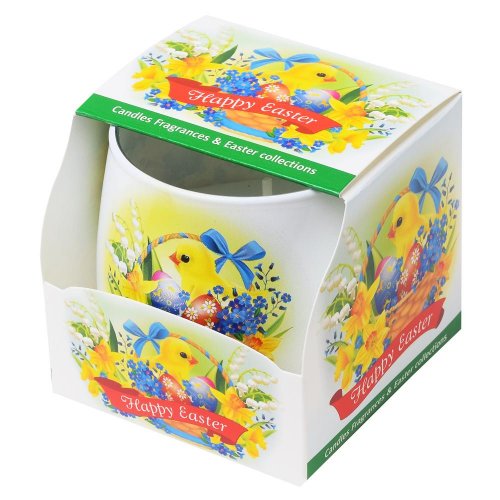 Voň.v skle happy easter -kuriatka 100gr/sas6002/ 8cm