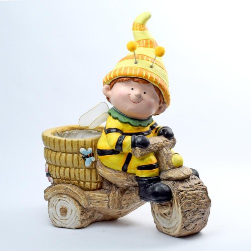 Obal trojkolka chlapec mgo 41x20,5x47cm - Umelé kvety