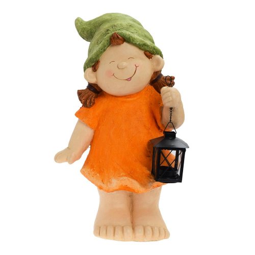 Dievča s lampášom 29*22*45cmh