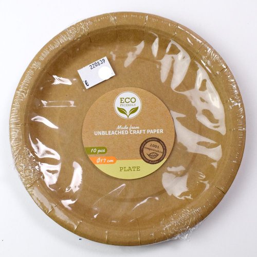 Tanier eko pr.17cm jednorázový sada 10ks/sd