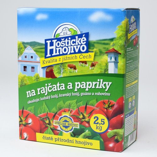 Hoštické hnojivo paradajky a papriky 2,5kg