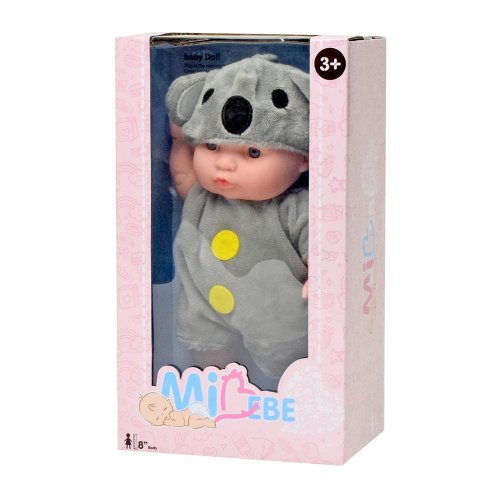Bábika žanetka šedá 20cm