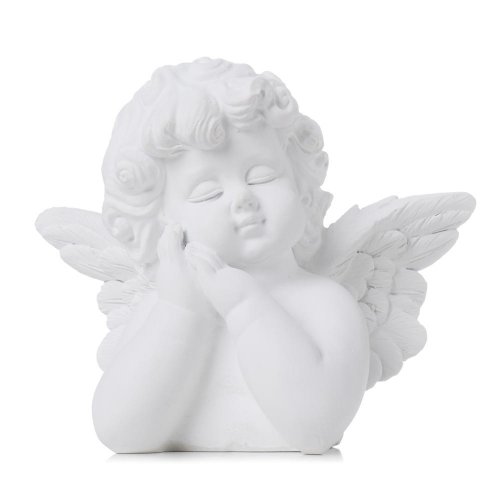 Anjel polyrez 15,5x9x12cm biely