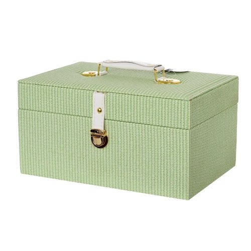 Box tessuto green v12x25x15cm/ d0417.47gr /v