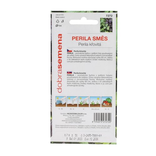 Azijské zeleniny perila zmes 0,7g