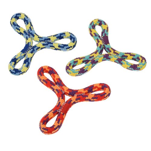 Lano na hračky pre psov, šípky 21x21x2cm 491013870