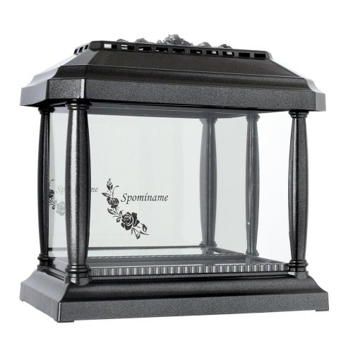 Lampion veľ. panteon grafit/spomíname/