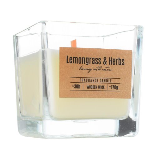 Voň.v skle lemongrass 170gr/snk80-000-350/