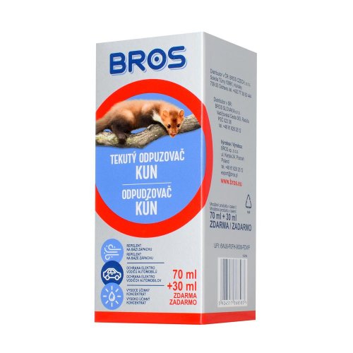 Bros kuny odpudzovač 70ml+30ml
