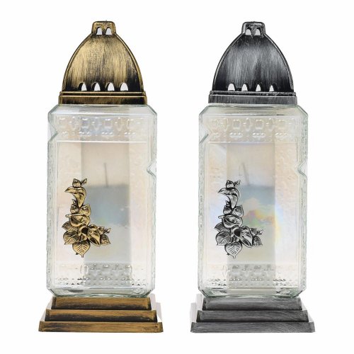 Wk-69 kah. sklo ornament kala 200g 35cm - Umelé kvety