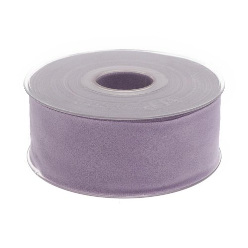 Stuha zamat levandula 4cm/7m tm zelená 3066g 44