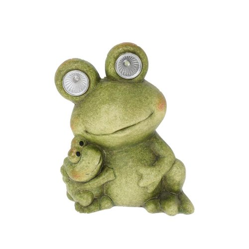 Žaba solar ker, 17*10*15cm