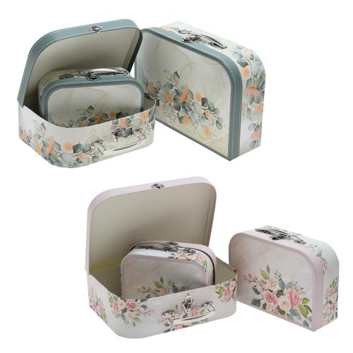 Darčeková krabička kufrík s/3 mix 2 f