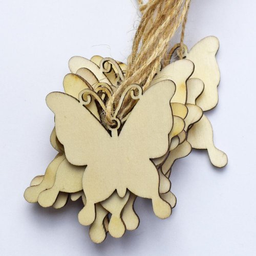 Záv. výrez motýľ natur 5cm s/20