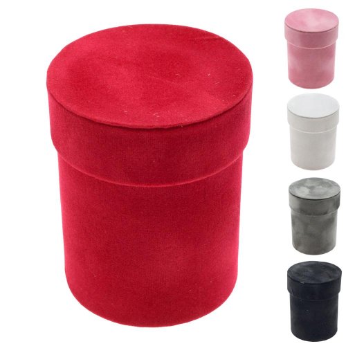 Darčeková krabička na kvety valec 8x10cm mixf