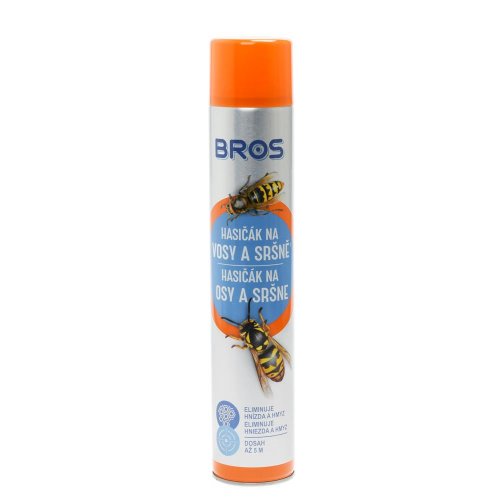 Bros osy- hasičák spray proti osám, sršň. 600ml b1597