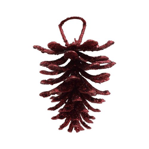 Šiška bordová malá 11cm - Jesenné dekorácie