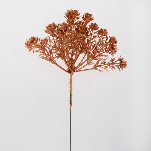 Zápich kvietky drobné medené 24cm