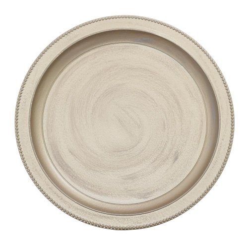 Tácka okrúhla šampaň. drevo 30*30*2,5cm