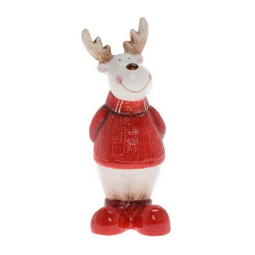 Sob bie/červený porcel. 8,3*8*21cm