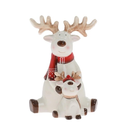 Sobíky bie/čer porcel. 11,2*9,5*16cm