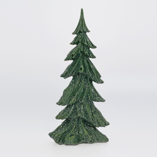 Stromček zelený poly 16*7,5*35cm