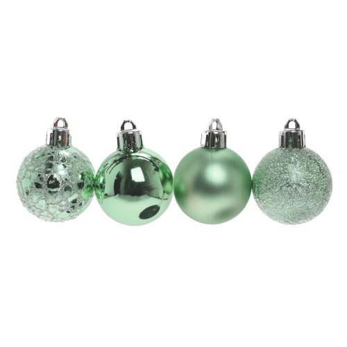 Gule plast. bl. zelené lesk/mat/piesk/mraz s/8 8cm