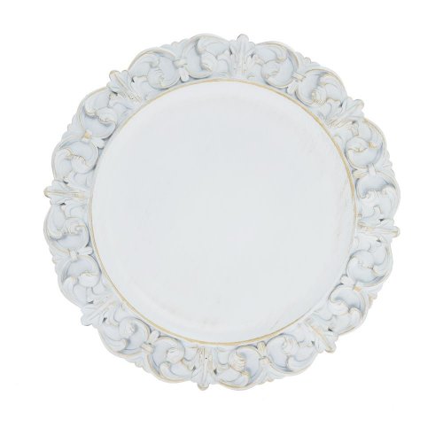 Tanier  biely plast 33cm