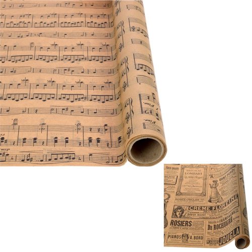 Papier s potlačou 50cmx10y