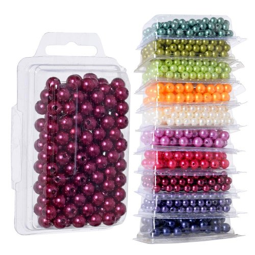 Korále mix veľkosti/farba - Vianočné dekorácie