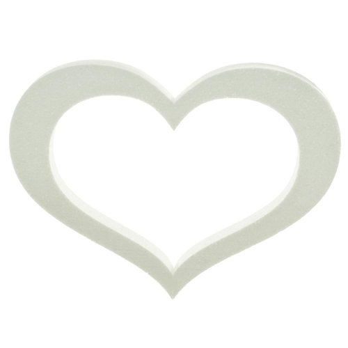 Polyst.srdce obrys 39-40cm