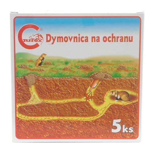 Dymovnice krtko 5ks- critox
