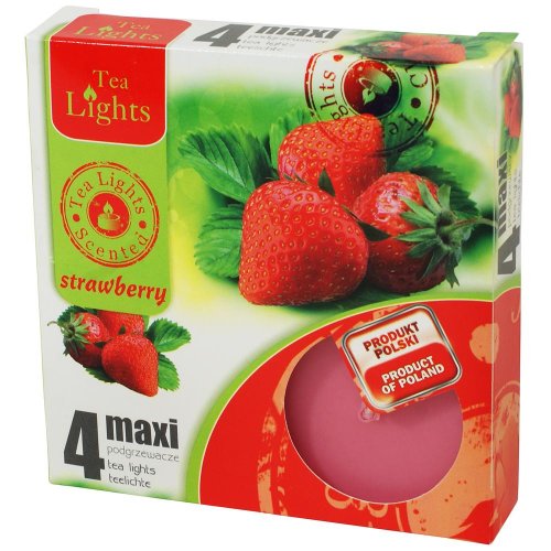 Čajové voňavé maxi/4 jahoda