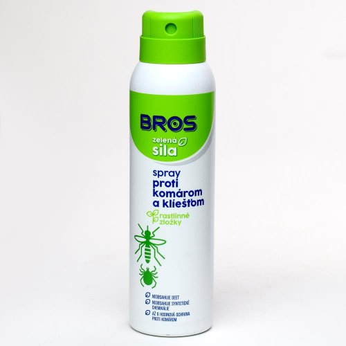 Bros repel. zel. sila spray proti komár. a kliešť. 90ml a/b954