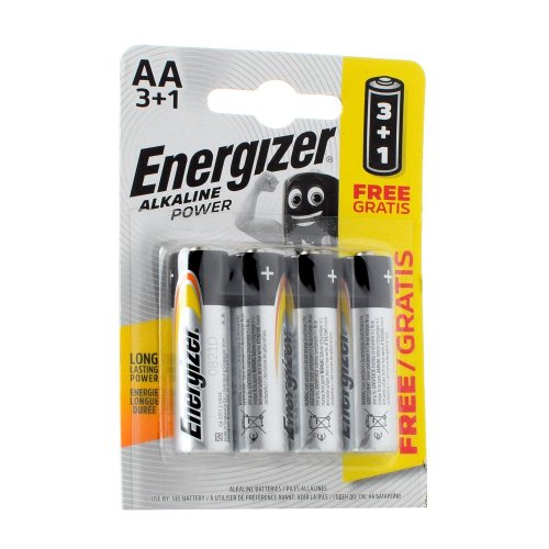 Baterky alk. energizer tužka aa 3+1 /24/