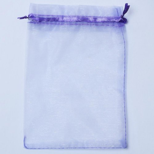 Hy-3407 organz. vrecko levanduľové 15x23cm - Umelé kvety