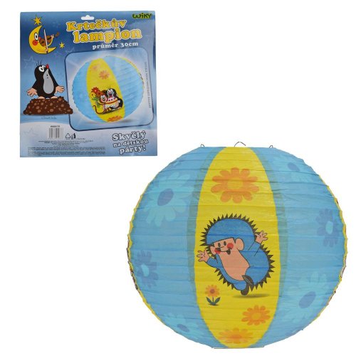 Lampion krtko 30cm - Vianočné dekorácie