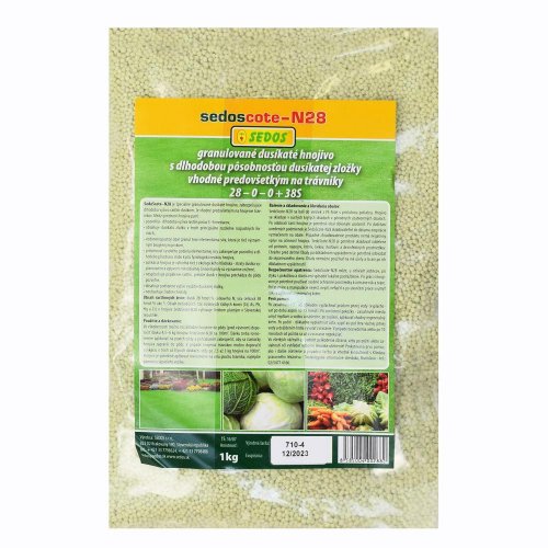 Hnoj gran sedoscote n28, npk28-0-0+40s, 1kg