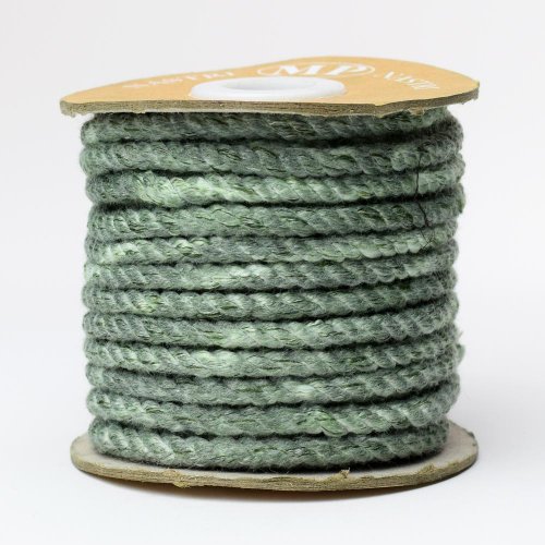 Šnúrka  jacht 6mmx10m zelený melír